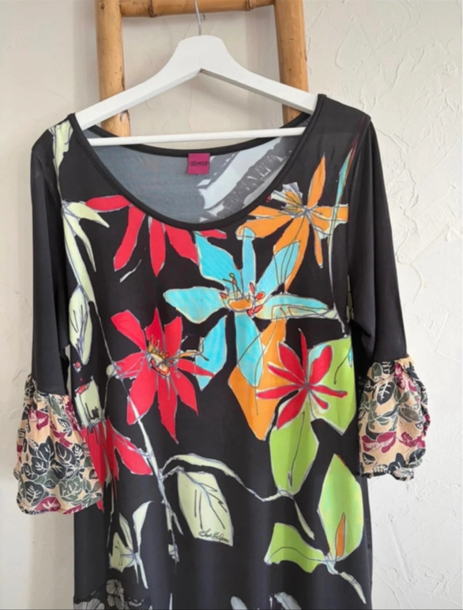Lightweight colorful Save the Queen vintage dress size S – photo 3